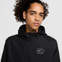 Nike Sportswear Air Woven Trainingspak Full-Zip Zwart Groen Zilver