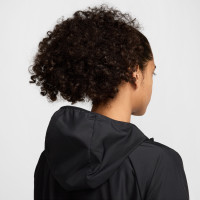 Nike Sportswear Air Woven Trainingspak Full-Zip Zwart Groen Zilver