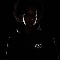 Nike Sportswear Air Woven Trainingspak Full-Zip Zwart Groen Zilver