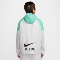 Nike Sportswear Air Veste Gris Turquoise Noir