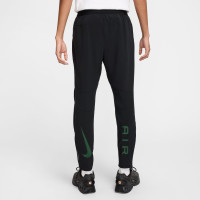 Nike Sportswear Air Woven Trainingspak Full-Zip Zwart Groen Zilver
