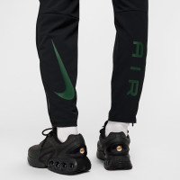 Nike Sportswear Air Woven Trainingspak Full-Zip Zwart Groen Zilver