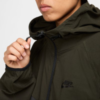 Nike Tech Sportswear Windrunner Veste Vert Foncé Noir