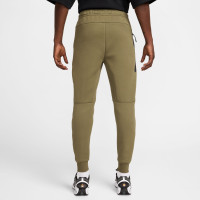 Nike Tech Fleece Sportswear Joggingbroek Olijfgroen Grijs Zwart