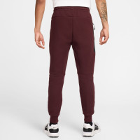 Nike Tech Fleece Sportswear Joggingbroek Bordeauxrood Zwart