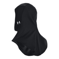 Under Armour Sport Hijab Femmes Noir Blanc
