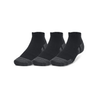 Under Armour Performance Tech Chaussettes de Sport Courtes 3-Pack Noir Gris