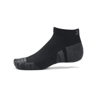 Under Armour Performance Tech Chaussettes de Sport Courtes 3-Pack Noir Gris