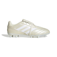 adidas Copa Gloro 2 Gazon Naturel Chaussures de Foot (FG) Beige Blanc