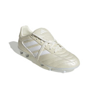 adidas Copa Gloro 2 Gazon Naturel Chaussures de Foot (FG) Beige Blanc