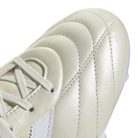 adidas Copa Gloro 2 Gazon Naturel Chaussures de Foot (FG) Beige Blanc