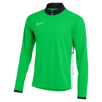 Nike Academy 25 Trainingstrui 1/4-Zip Kids Groen Zwart Wit