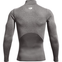 Under Armour Cold Gear Ondershirt Grijs Zwart