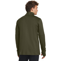 Under Armour Challenger Haut d'Entraînement 1/4-Zip Vert Olive Blanc
