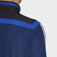 Veste d'entraînement de présentation adidas TIRO19 2019-2020 Bleu foncé Noir Blanc