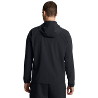 Under Armour Vibe Woven Windbreaker Zwart Wit