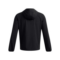 Under Armour Vibe Woven Windbreaker Zwart Wit