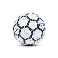 Football de rue Touzani FC Taille 5 blanc noir violet