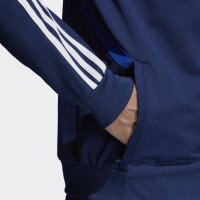 Veste d'entraînement adidas Tiro 19 Bleu Foncé Blanc