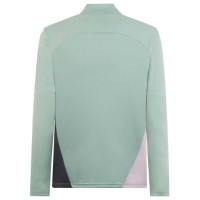 PUMA AC Milan Trainingstrui 1/4-Zip 2024-2025 Groen Grijs Lichtroze