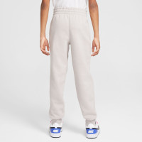 Nike Sportswear Club Fleece Joggingbroek Kids Grijs Wit