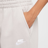 Nike Sportswear Club Fleece Joggingbroek Kids Grijs Wit