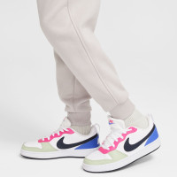 Nike Sportswear Club Fleece Joggingbroek Kids Grijs Wit