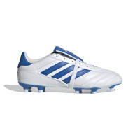 adidas Copa Gloro 2 Gazon Naturel Chaussures de Foot (FG) Blanc Bleu
