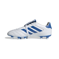 adidas Copa Gloro 2 Gazon Naturel Chaussures de Foot (FG) Blanc Bleu