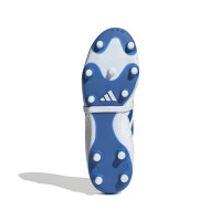 adidas Copa Gloro 2 Gazon Naturel Chaussures de Foot (FG) Blanc Bleu
