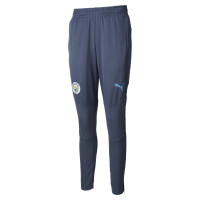 PUMA Manchester City Survêtement 1/4 Zip 2024-2025 Bleu Clair Jaune
