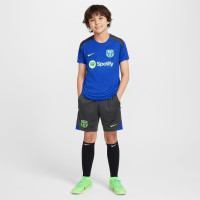 Nike FC Barcelone Strike Maillot d'Entraînement 2024-2025 Enfants Bleu Vert Clair