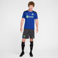 Nike FC Barcelone Strike Maillot d'Entraînement 2024-2025 Bleu Vert Clair
