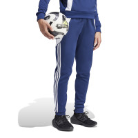 Pantalon d'entraînement adidas Tiro 24 pour femmes, bleu foncé et blanc