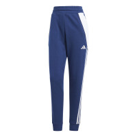 Pantalon d'entraînement adidas Tiro 24 pour femmes, bleu foncé et blanc