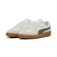 PUMA Army Trainer Baskets Blanc Beige Vert Olive Brun