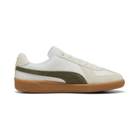 PUMA Army Trainer Baskets Blanc Beige Vert Olive Brun