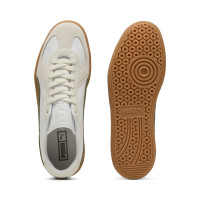 PUMA Army Trainer Baskets Blanc Beige Vert Olive Brun