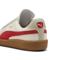 PUMA Army Trainer Baskets Blanc Beige Rouge Brun
