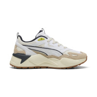 PUMA RS-X Efekt Perf Baskets Blanc Brun Beige Vert Clair