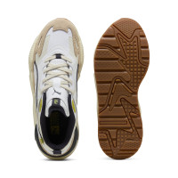 PUMA RS-X Efekt Perf Baskets Blanc Brun Beige Vert Clair