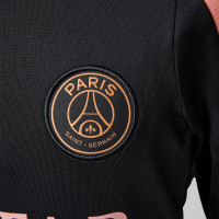 Nike Paris Saint-Germain x Jordan Strike Survêtement 1/4-Zip 2024-2025 Enfants Noir Rose Bronze