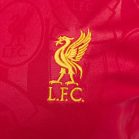 Nike Liverpool Pre-Match Maillot d'Entraînement 2024-2025 Femmes Rouge Jaune