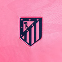 Nike Atletico Madrid Pre-Match Maillot d'Entraînement 2024-2025 Rose Bleu Foncé