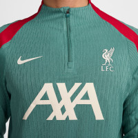 Nike Liverpool Strike Elite Survêtement 1/4-Zip 2024-2025 Vert Noir Rouge