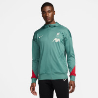 Nike Liverpool Strike Survêtement à Capuche Full-Zip 2024-2025 Vert Noir Rouge