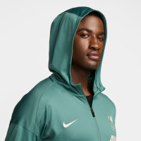 Nike Liverpool Strike Survêtement à Capuche Full-Zip 2024-2025 Vert Noir Rouge