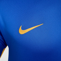 Nike Inter Milan Strike Survêtement Full-Zip 2024-2025 Bleu Bleu Foncé Doré