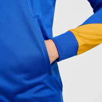 Nike Inter Milan Strike Survêtement Full-Zip 2024-2025 Bleu Bleu Foncé Doré