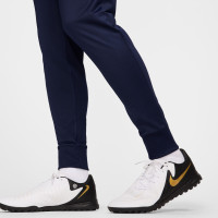 Nike Inter Milan Strike Survêtement Full-Zip 2024-2025 Bleu Bleu Foncé Doré